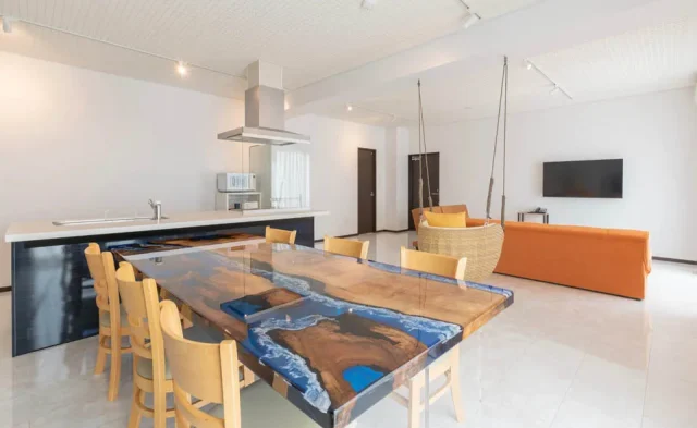 デラックススイート　リビング