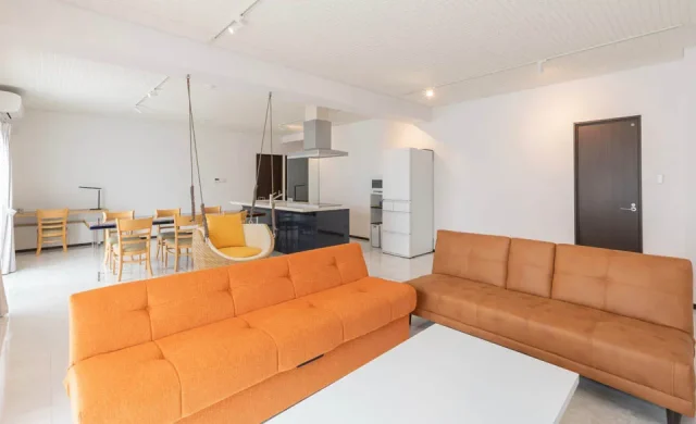 デラックススイート　リビング