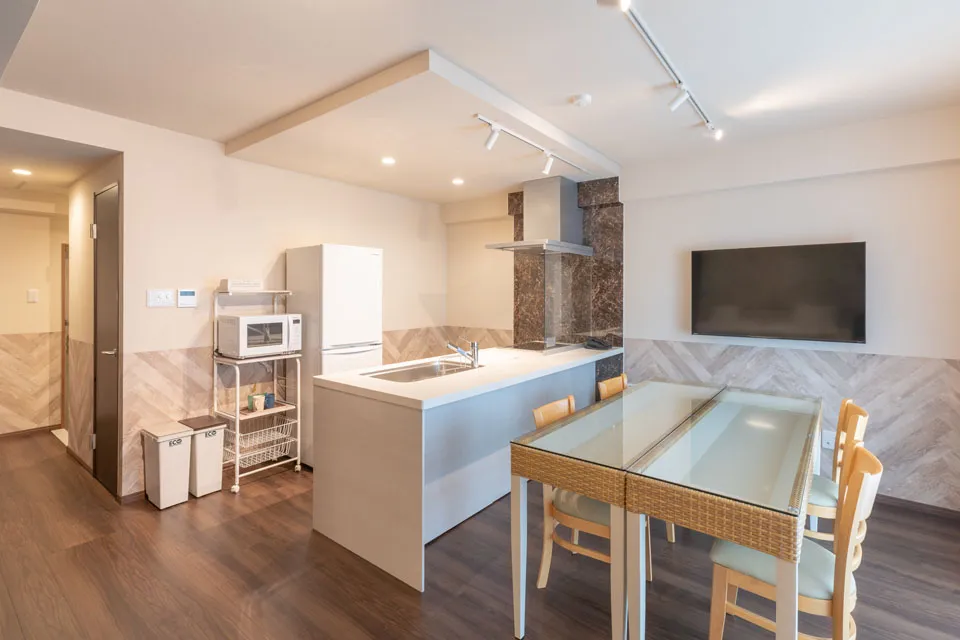 ファミリースイート　リビング