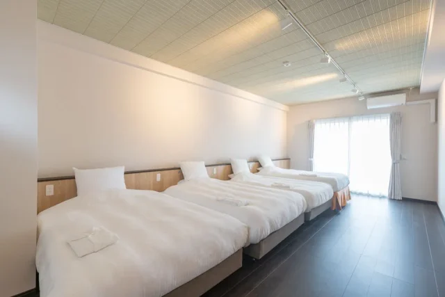 プレミアスイート　ベッドルーム