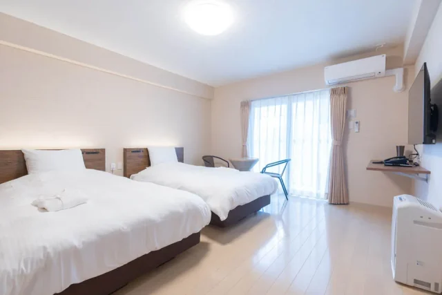 スーペリアツイン　ベッドルーム